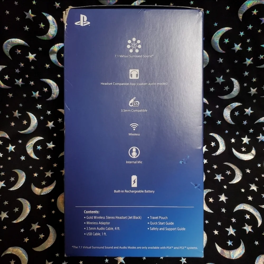 PlayStation | Gold Wireless Stereo Headset